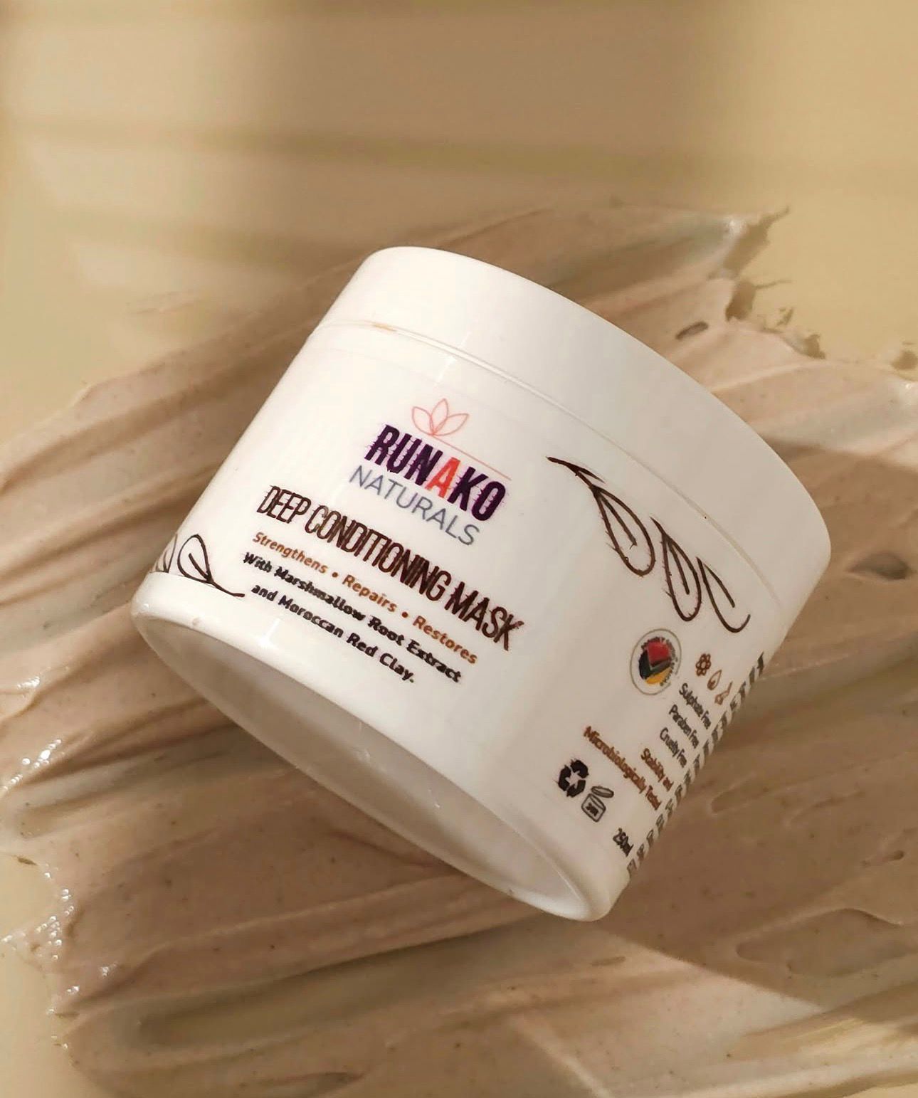 Runako Naturals deep conditioning mask